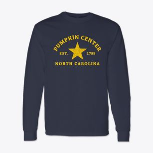 Pumpkin Center North Carolina Star Classic Long Sleeve T-Shirt