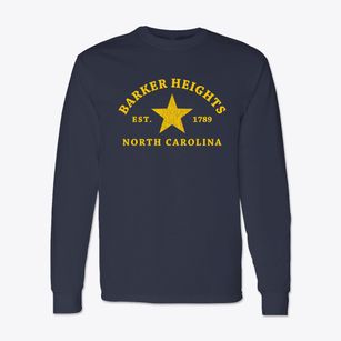 Barker Heights North Carolina Star Classic Long Sleeve T-Shirt