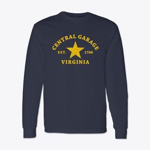 Central Garage Virginia Star Classic Long Sleeve T-Shirt