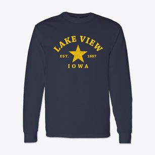 Lake View Iowa Star Classic Long Sleeve T-Shirt