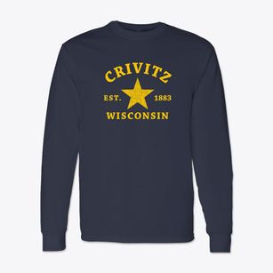 Crivitz Wisconsin Star Classic Long Sleeve T-Shirt