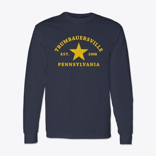 Trumbauersville Pennsylvania Star Classic Long Sleeve T-Shirt