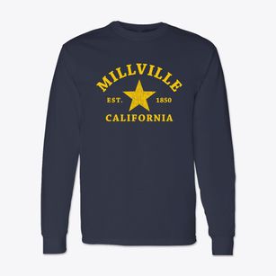 Millville California Star Classic Long Sleeve T-Shirt