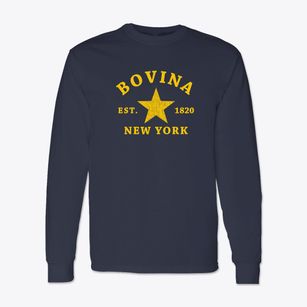 Bovina New York Star Classic Long Sleeve T-Shirt