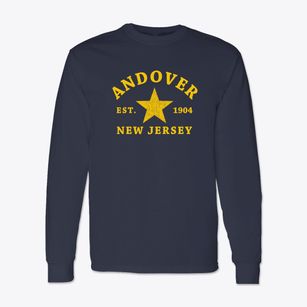 Andover New Jersey Star Classic Long Sleeve T-Shirt