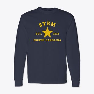 Stem North Carolina Star Classic Long Sleeve T-Shirt