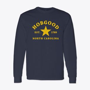 Hobgood North Carolina Star Classic Long Sleeve T-Shirt