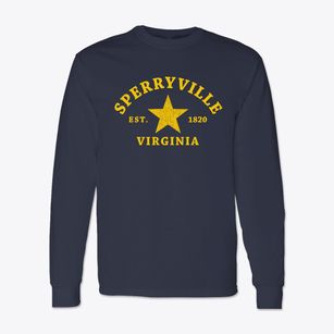 Sperryville Virginia Star Classic Long Sleeve T-Shirt