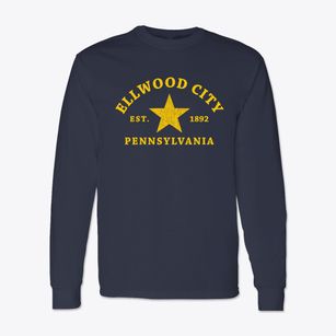 Ellwood City Pennsylvania Star Classic Long Sleeve T-Shirt