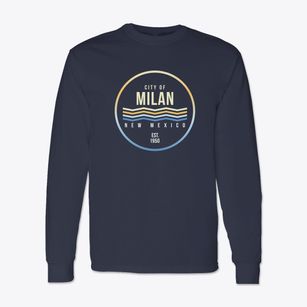 Milan New Mexico Color Fade Classic Long Sleeve T-Shirt