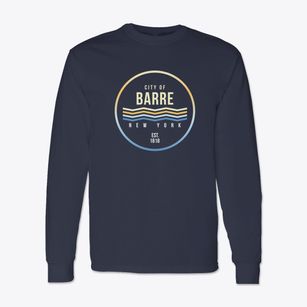 Barre New York Color Fade Classic Long Sleeve T-Shirt