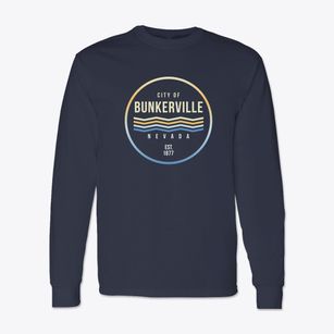 Bunkerville Nevada Color Fade Classic Long Sleeve T-Shirt