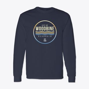 Woodbine Georgia Color Fade Classic Long Sleeve T-Shirt