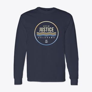Justice Oklahoma Color Fade Classic Long Sleeve T-Shirt