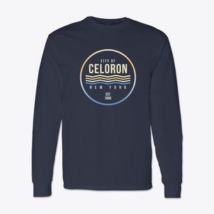 Celoron New York Color Fade Classic Long Sleeve T-Shirt