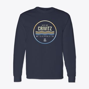 Crivitz Wisconsin Color Fade Classic Long Sleeve T-Shirt
