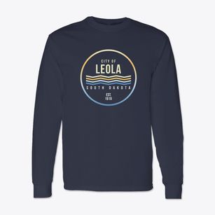 Leola South Dakota Color Fade Classic Long Sleeve T-Shirt