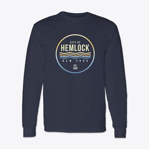Hemlock New York Color Fade Classic Long Sleeve T-Shirt