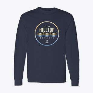 Hilltop Georgia Color Fade Classic Long Sleeve T-Shirt