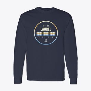Laurel Virginia Color Fade Classic Long Sleeve T-Shirt
