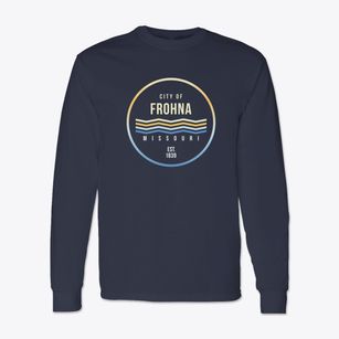 Frohna Missouri Color Fade Classic Long Sleeve T-Shirt