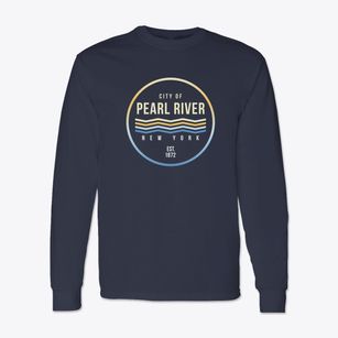 Pearl River New York Color Fade Classic Long Sleeve T-Shirt