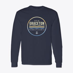 Graceton Pennsylvania Color Fade Classic Long Sleeve T-Shirt