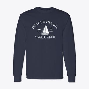 De Tour Village Michigan Yacht Club Classic Long Sleeve T-Shirt