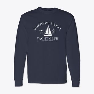 Montgomeryville Pennsylvania Yacht Club Classic Long Sleeve T-Shirt
