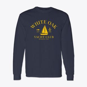White Oak Texas Yacht Club Classic Long Sleeve T-Shirt