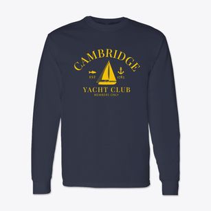 Cambridge Vermont Yacht Club Classic Long Sleeve T-Shirt