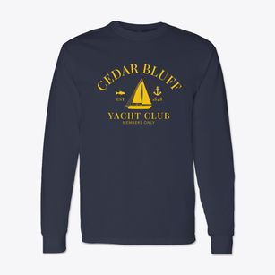 Cedar Bluff Virginia Yacht Club Classic Long Sleeve T-Shirt