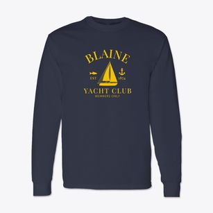 Blaine Maine Yacht Club Classic Long Sleeve T-Shirt