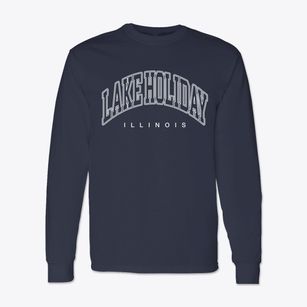 Lake Holiday Illinois Inline Classic Long Sleeve T-Shirt