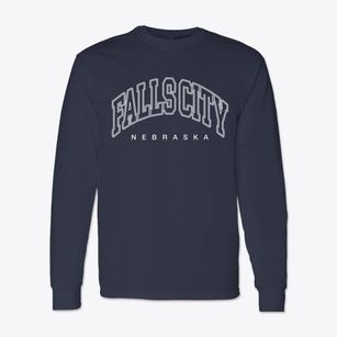 Falls City Nebraska Inline Classic Long Sleeve T-Shirt