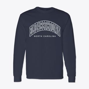 Elizabethtown North Carolina Inline Classic Long Sleeve T-Shirt