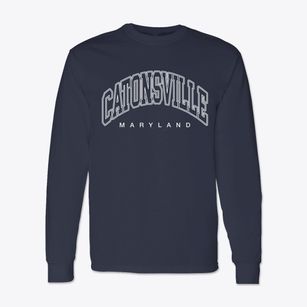 Catonsville Maryland Inline Classic Long Sleeve T-Shirt