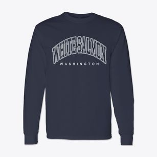 White Salmon Washington Inline Classic Long Sleeve T-Shirt