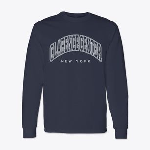 Clarence Center New York Inline Classic Long Sleeve T-Shirt