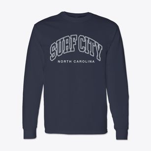 Surf City North Carolina Inline Classic Long Sleeve T-Shirt