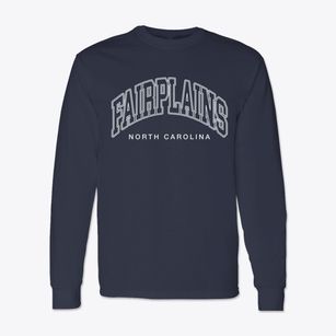 Fairplains North Carolina Inline Classic Long Sleeve T-Shirt