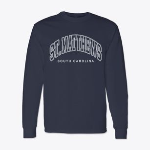 St. Matthews South Carolina Inline Classic Long Sleeve T-Shirt
