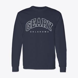 Geary Oklahoma Inline Classic Long Sleeve T-Shirt