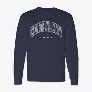 Central City Iowa Inline Classic Long Sleeve T-Shirt