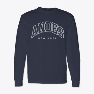 Andes New York Inline Classic Long Sleeve T-Shirt
