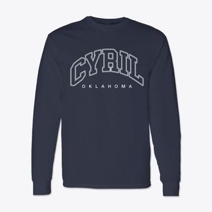 Cyril Oklahoma Inline Classic Long Sleeve T-Shirt