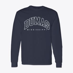 Dumas Mississippi Inline Classic Long Sleeve T-Shirt