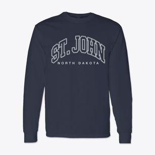 St. John North Dakota Inline Classic Long Sleeve T-Shirt