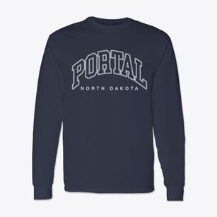 Portal North Dakota Inline Classic Long Sleeve T-Shirt