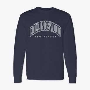 Collingswood New Jersey Inline Classic Long Sleeve T-Shirt